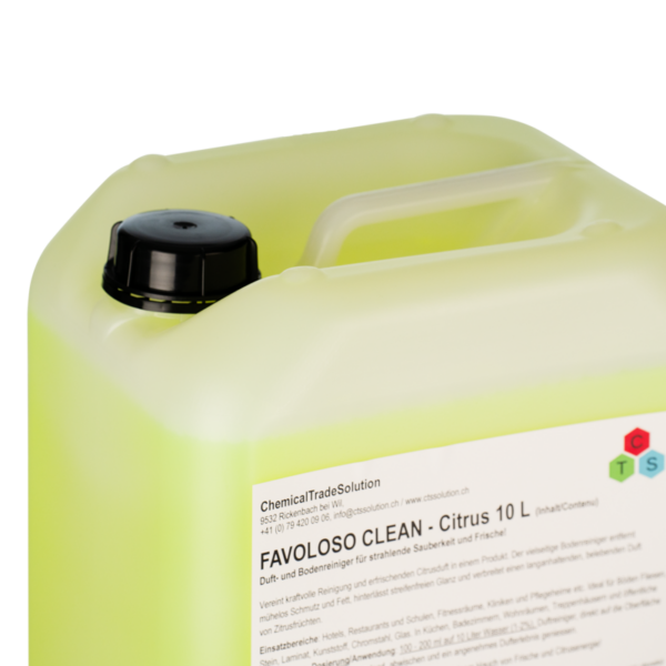 FAVOLOSO CLEAN Citrus 10 L - Bodenreiniger – Bild 2